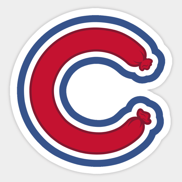 Chicago Style Hot Dog Sticker by stayfrostybro